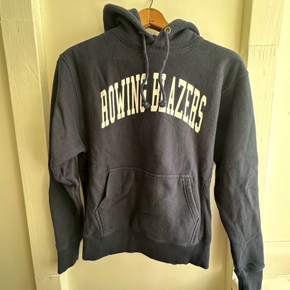 Rowing Blazers Men's Navy Pullover Hoodie